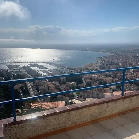 ático Con Vista Panorámicas Bahia De Appartamento Roses